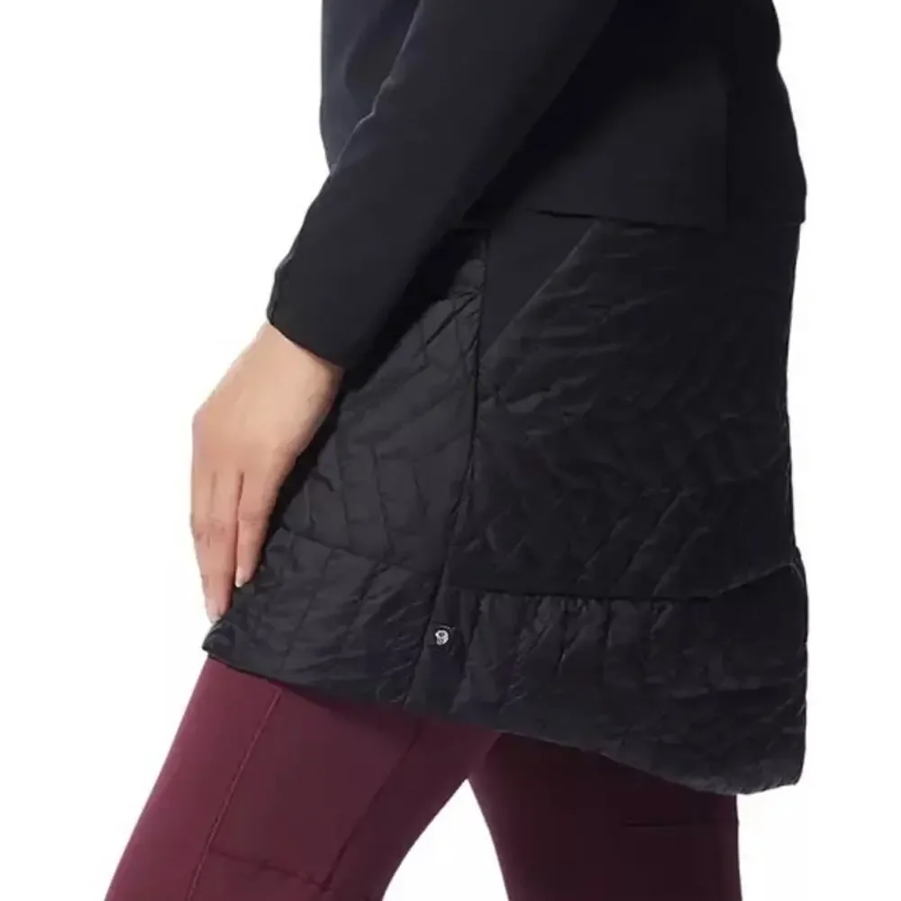 Mountain Hardware Trekkin Insulated Mini Skirt Size Medium in Black
